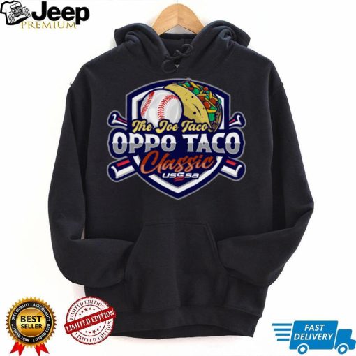 USSSA Texas Baseball The Joe Taco Oppo Taco Classic 2024 logo shirt