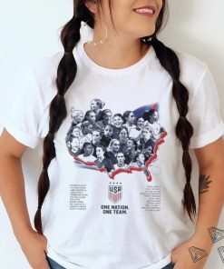 USWNT 2024 Road To Paris – One Nation One Team Shirt