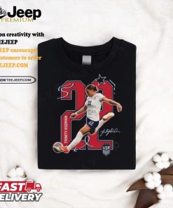 USWNT Trinity Rodman Navy Tee Shirt