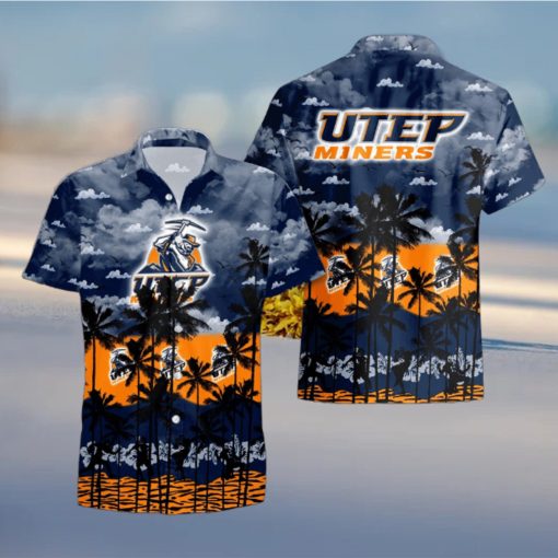 UTEP Miners Palms Tree Hawaiian Shirt