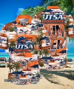 UTSA Roadrunners NCAA Flower Unique Full Print Hawaii Shirt And Tshirt