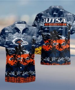 UTSA Roadrunners Palms Tree Hawaiian Shirt