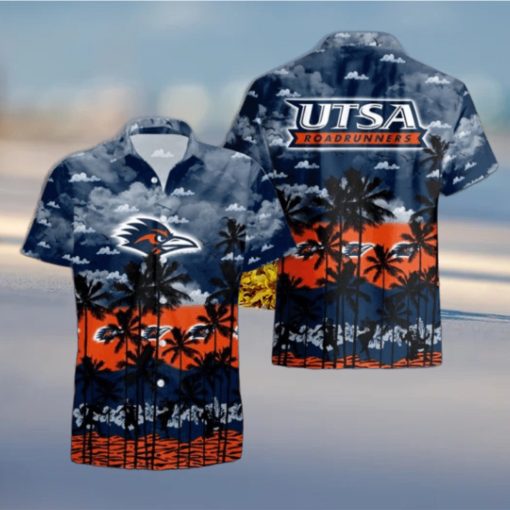 UTSA Roadrunners Palms Tree Hawaiian Shirt