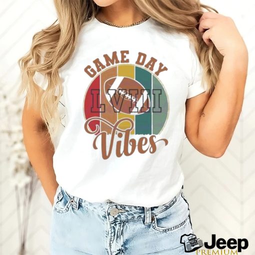 Official Super Bowl LVIII Game Day Vibes 2024 shirt