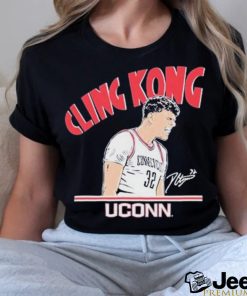 Uconn Basketball Donovan Clingan Cling Kong Shirt