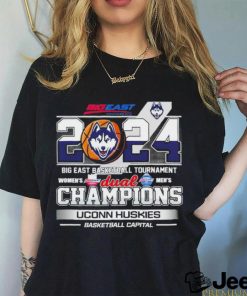 Uconn Big East Men’s Basketball Tournament Champions Basketball Capital Shirt