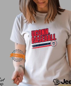 Uconn Huskies Retro Baseball Shirt