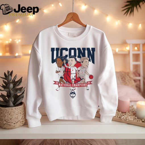 Uconn Men’s Basketball 2024 National Champions 3 4 Sleeve Raglan shirt