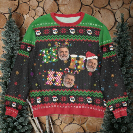 Ugly Christmas Sweater, Custom Family Photo, Personalized Xmas Gift