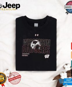 Under Armour Men's Wisconsin Badgers Red Football Schedule T Shirt