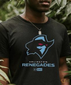 Under Armour Youth UFL Arlington Renegades Logo Black Tech T Shirt