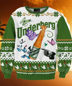 Underberg Natural Herb Bitters Ugly Christmas Sweater, Gift for Christmas Holiday