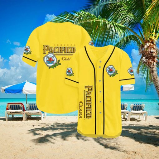 Unisex Pacifico Beer Baseball Jersey for Beer Lovers