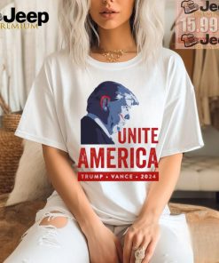 Unite America Trump Vance 2024 shot ear symbol shirt