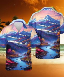 United Express (Commutair) Embraer ERJ45XR Hawaiian Shirt