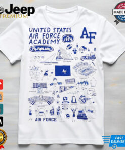 United State Air Force Falcons Vive La Fete Impressions Artwork Est 1954 logo shirt