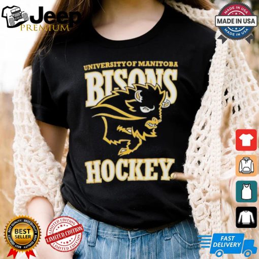 University Of Manitoba Bisous Hockey 2024 T shirt