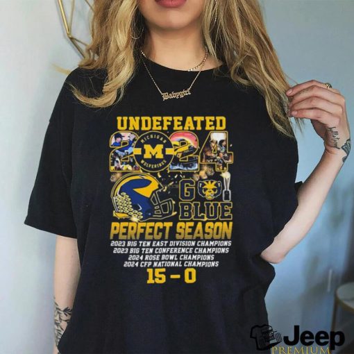 University Of Michigan Undefeated CFP shirt