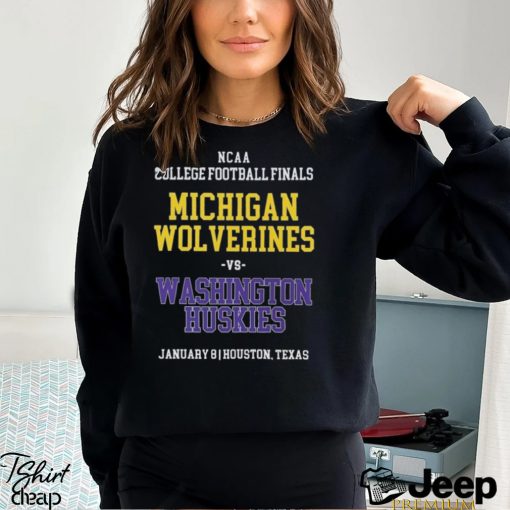 University of Michigan vs. Washington Huskies NCAA College Football Finals Shirt