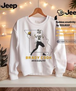 University of Missouri Mizzou Football Brady Cook State Star Pose shirt