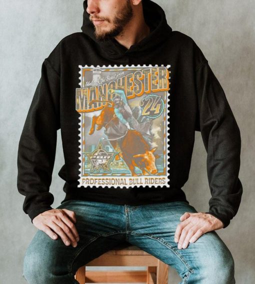 Unleash the Beast from Manchester ’24 professional bull riders stamp shirt