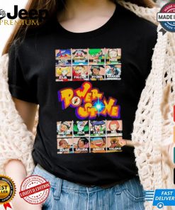 Unrooolie Power Stone Characters T shirt