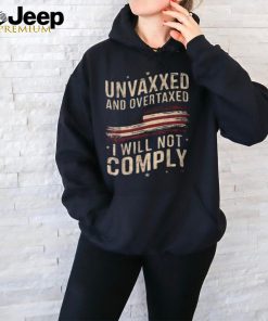 Unvaxxed And Overtaxed Vintage T Shirt