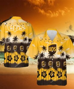 Ups Vibrant Logo Aloha Hawaiian Shirt Men And Women Gift