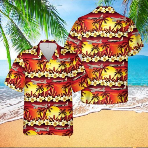 Us Air Force Boeing Kc 135 Stratotanker Trendy Hawaiian Shirt