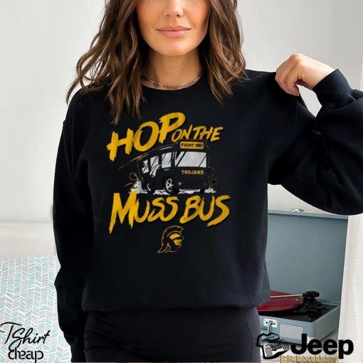 Usc basketball hop on the muss bus shirt