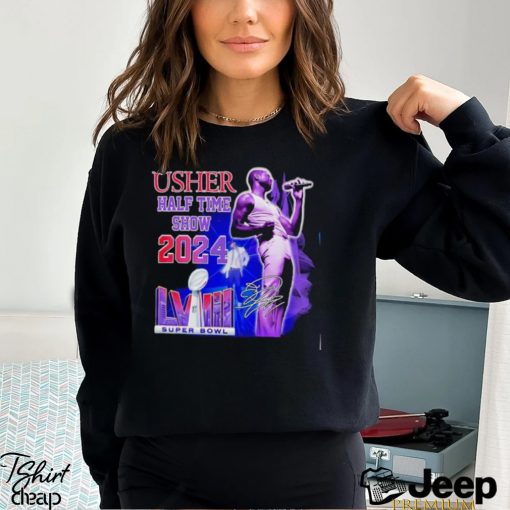 Usher Half Time Show 2024 Super Bowl LVIII signature shirt