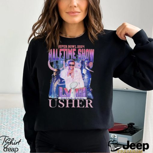 Usher Super Bowl 2024 Halftime Show T Shirt