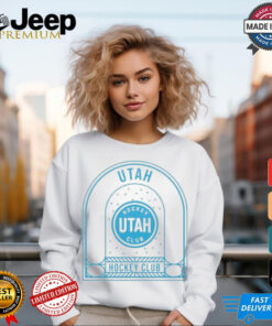 Utah Hockey Club Uphill Stained Glass T Shirt