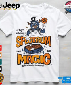 Utah State Aggies men’s basketball Spectrum Magic shirt