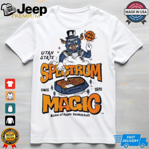 Utah State Aggies men’s basketball Spectrum Magic shirt