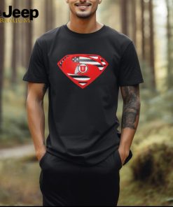 Utah Utes Superman logo shirt