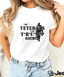 VETERANS FOR TRUMP 2024 TShirt