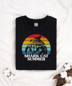 Shark Cat Summer Shirt