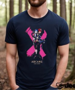 Arcane League Legends Jinx And Vi Shirt