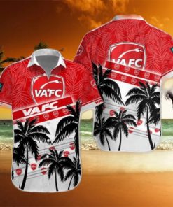 Valenciennes Football Club Palm Tree Combo Hawaiian Shirt And Shorts Summer Gift For Beach Lover