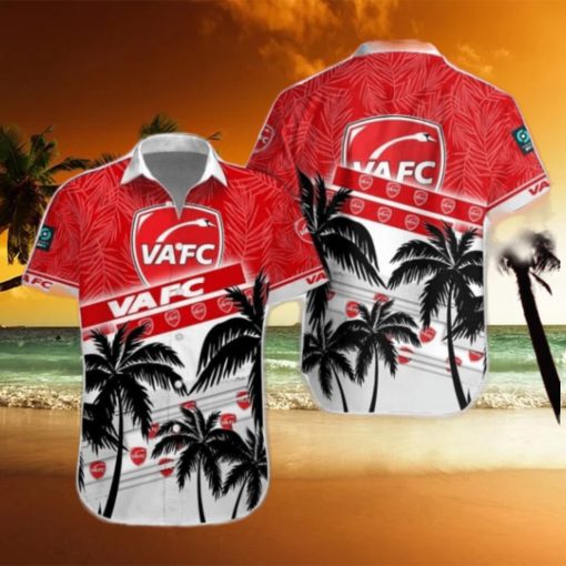 Valenciennes Football Club Palm Tree Combo Hawaiian Shirt And Shorts Summer Gift For Beach Lover