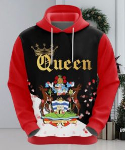 Valentines Day Hoodie, Antigua and Barbuda Queen Valentine Hoodie