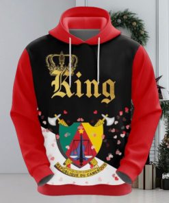 Valentines Day Hoodie, Cameroon King Valentine Hoodie