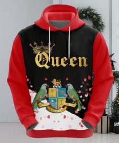 Valentines Day Hoodie, Dominica Queen Valentine Hoodie