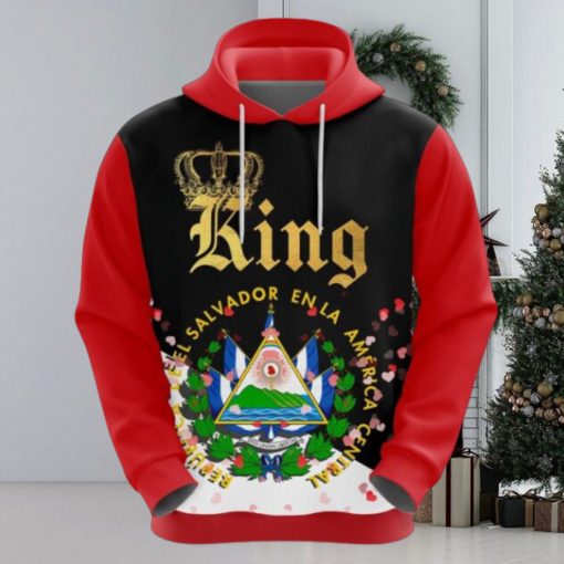 Valentines Day Hoodie El Salvador King Valentine Hoodie