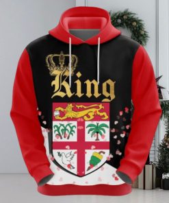 Valentines Day Hoodie Fiji King Valentine Hoodie