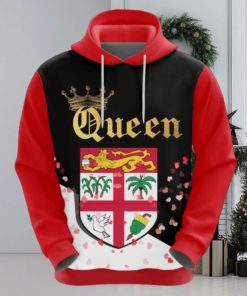 Valentines Day Hoodie Fiji Queen Valentine Hoodie All Over Print