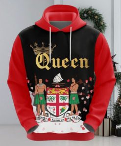 Valentines Day Hoodie Fiji Queen Valentine Hoodie