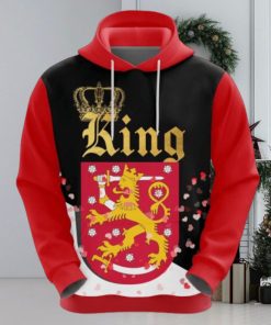 Valentines Day Hoodie Finland King Valentine Hoodie