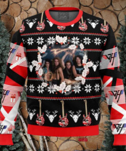 Van Halen Band Fans Gift Chirstmas Gifts 2024 For Family And Friends Ugly Sweater